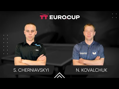 15:55 Serhii Cherniavskyi - Nazarii Kovalchuk 15.06.2025 TT Euro.Cup Ukraine Star TABLE 3