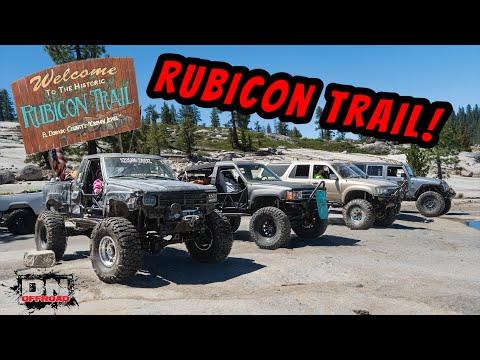Rubicon Trail Rock Crawling Adventure 2025! Running Loon Lake to Buck Island!