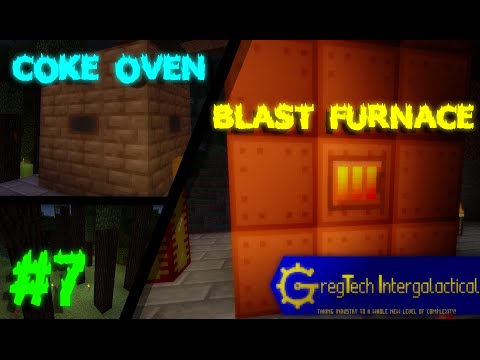 BLAST FURNACE/Tree Farm! | Gregtech 1.7.10 Modded Survival Ep. 7