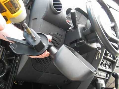 DieTech Offroad JK mirror relocation bracket install