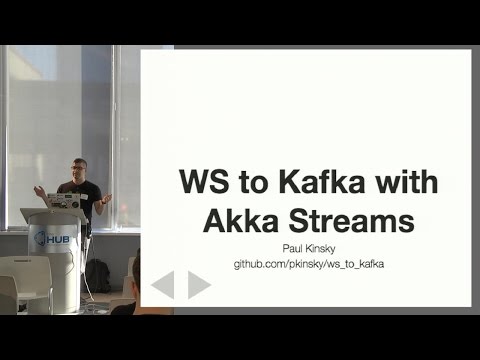 Web Sockets to Kafka with Akka Streams - NE Scala