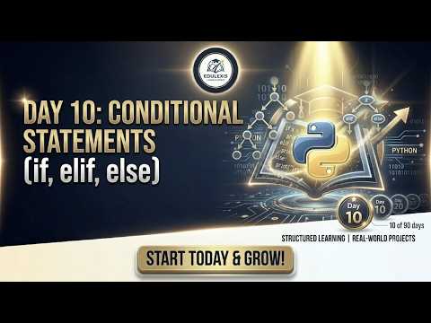 Python Day10 Conditional Statements