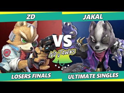 No Jawns 2 Losers Finals - ZD (Fox) Vs. Jakal (Wolf) SSBU Ultimate Tournament