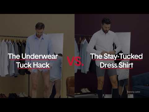 Tommy John Presents: Tuck Hacks // Underwear Tuck Ad commercial