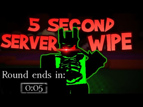 SERVER WIPING with only 5 SECONDS LEFT?! (Forsaken)