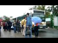 Urcarea Calatorilor In Autobuzul 838 Din Linia Preoraseneasca 448 A RATB Ului