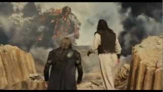 Wrath of the titans Kronos fight - Zeus and hades fight together
