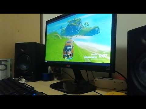 Il primo video di fortnite sul pc(epico)