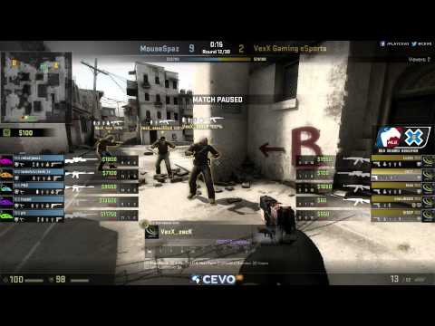 MouseSpaz vs VexX - Game 2 - MLG XGames Qualifier #1 - NA Round of 16