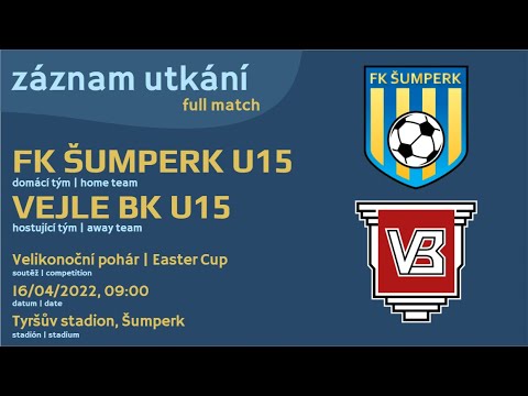 Záznam utkání FK Šumperk U15 - Vejle BK U15