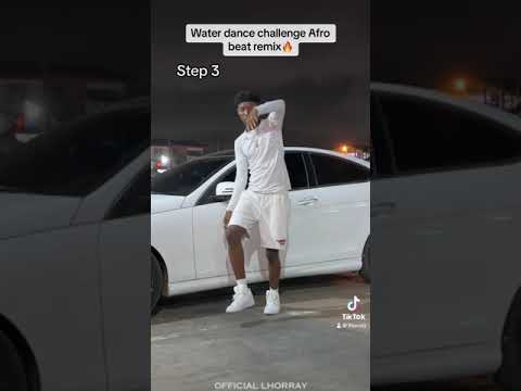 Tyla - water challenge (Afro remix) official dance tutorials by official lhorray.