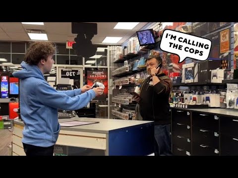 Versuch, Temu-Artikel bei GameStop zu verkaufen