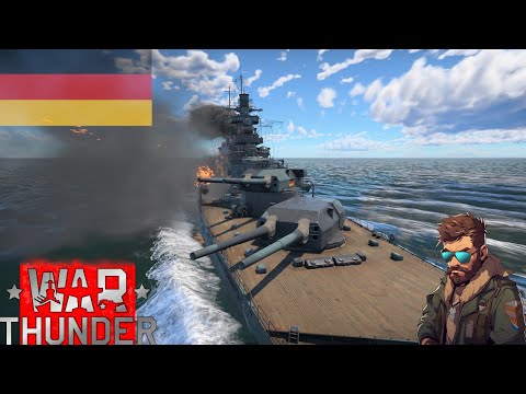 Let's Play War Thunder - Gneisenau Premium: Is everything better with big cannons?