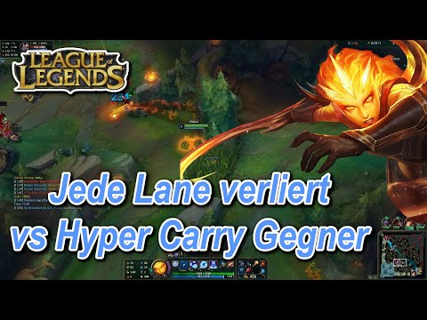 League of Legends - Jede Lane verliert vs Hyper Carry Gegner (Diana Jungle/Silver I Ranked EUW)