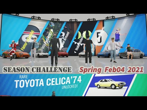 Forza Horizon 4 - How to win Toyota Celica '74 on Spring The Trial | Forza 4 Xbox one gameplay
