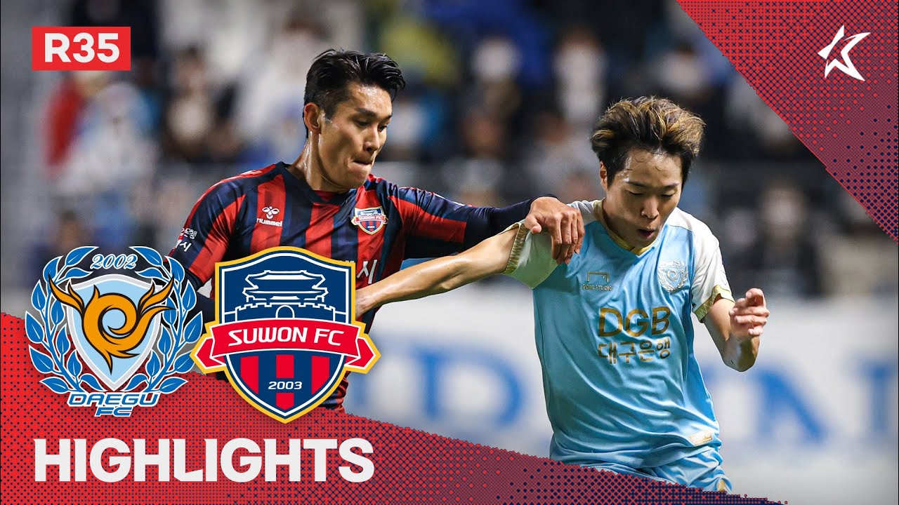 Daegu vs Suwon highlights