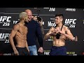 UFC 256: Deiveson Figueiredo vs. Brandon Moreno Weigh-In Staredown - MMA Fighting