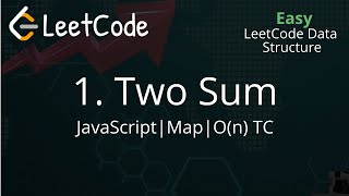 YouTube video '1. Two Sum | JavaScript | LeetCode | Data Structure'
