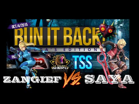 SSB4 Tournament Zangief (Zero Suit Samus) vs SAYA (Shulk)