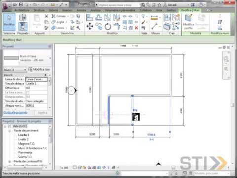 Videocorso Revit 2014 - Lezione 63 - Gestione del blocco delle quote