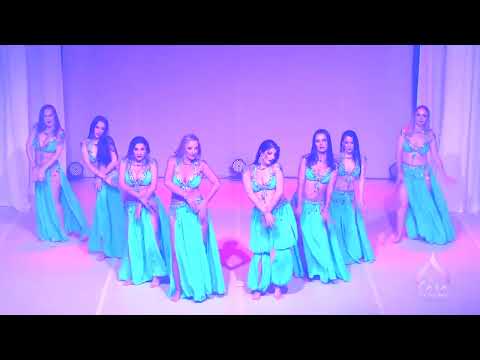 Grupo Giselle Bellas - Rotina Oriental - Espetáculo Casa 1001 Noites