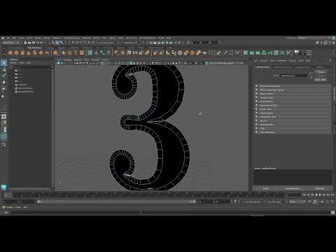 Maya trick to avoid overlapping faces.