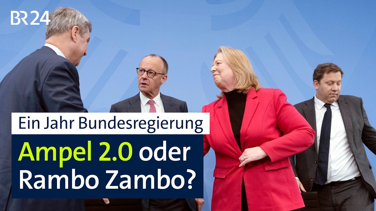 Was Merz und die Koalition im ersten Jahr (nicht) erreicht haben | BR24