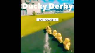Ducky Derby #ダービーダック  #Shorts #JUSTCAUSE4 #DarksidePrincess