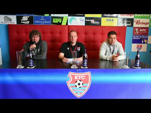 Uerdingerblock KFC Uerdingen - Rot-Weiß Oberhausen Pressekonferenz