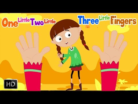 One Little Two Little Three Little Fingers | Ten Little Fingers | Finger Family Song |
