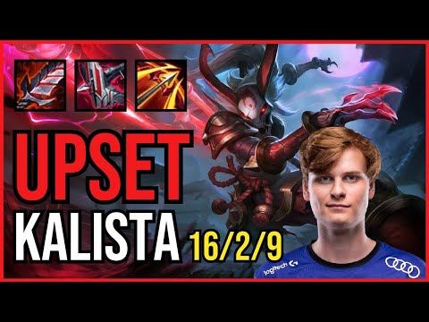 UPSET - KALISTA vs. JHIN ADC | EUW CHALLENGER | PATCH 10.25