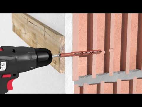 WÜRTH AT WORK – Kunststoff-Rahmendübel W-UR 8