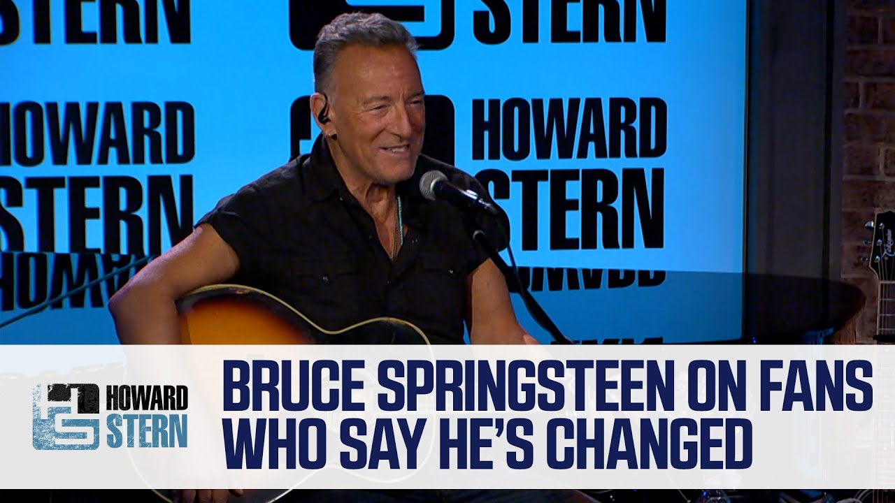 Bruce Springsteen Is Proud of His Evolution - YouTube