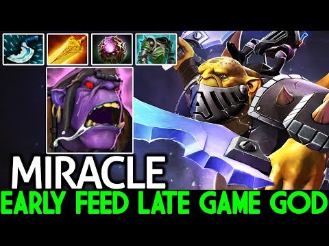 Miracle- [Alchemist] Early Feed Late Game Good WTF Comeback Game 7.21 Dota 2