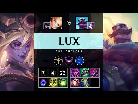 Lux Support vs Braum - EUW Master Patch 25.S1.3