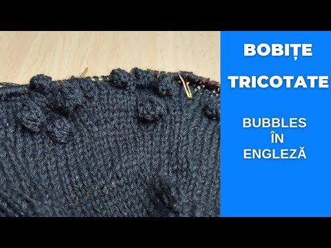 Bobițe tricotate - tutorial