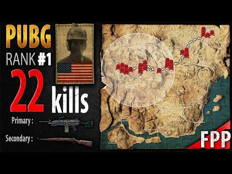 PUBG Rank 1 - chocoTaco 22 kills [NA] Solo FPP - PLAYERUNKNOWN'S BATTLEGROUNDS
