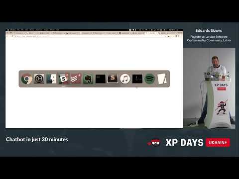 Chatbot in just 30 minutes (Eduards Sizovs, Latvia)