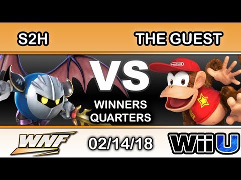 #WNF 1.2 - Slither2Hunter (MetaKnight) Vs. The Guest (Diddy Kong) Winners Quarters - Smash 4