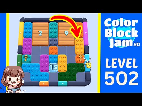 Color Block Jam Level 502 Solution Walkthrough