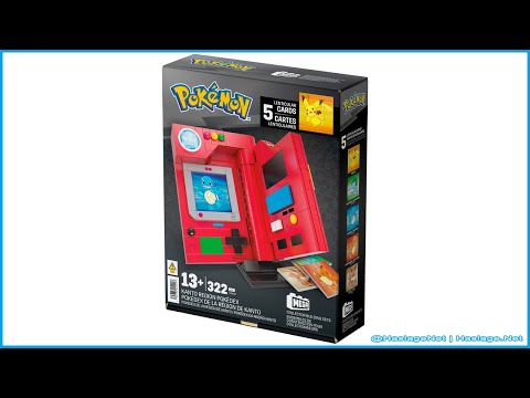MEGABLOCKS Pokemon Kanto Region Pokedex Collector Building Set
