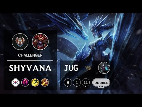 Shyvana Jungle vs Ekko - KR Challenger Patch 9.20