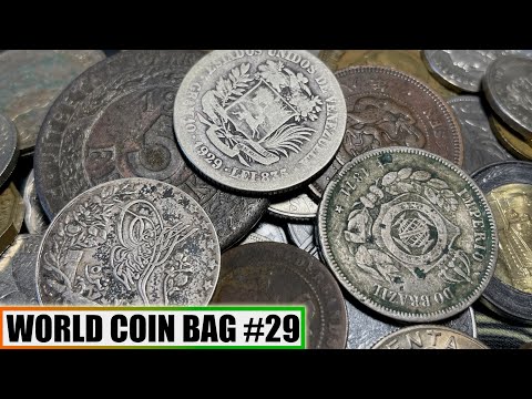 RARE & EXPENSIVE WWI + Better Silver World Coins Found In Half Pound Grab Bag - Bag #29