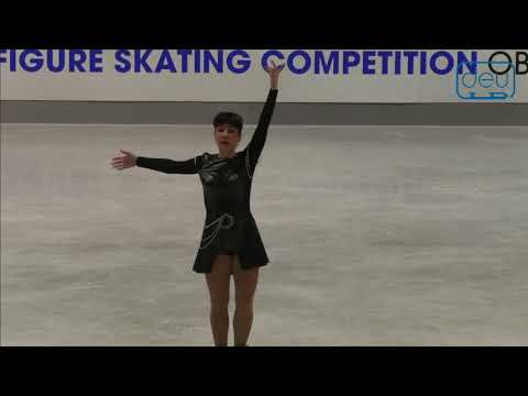 Elena EGORENKO. Oberstdorf 2018. Silver Ladies III - Free Skating. 8 place