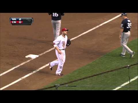 2013/08/24 Hannahan's diving stop