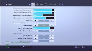 the best settings for fast building and very accurate shooting on console fortnite battle royale - fortnite how to be accurate