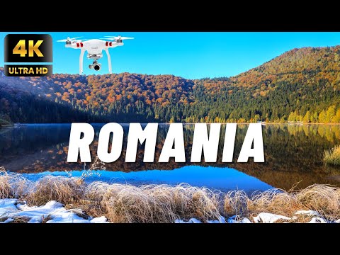Romania In 4K 🇷🇴  | Beautiful Drone Video | Relaxing Music