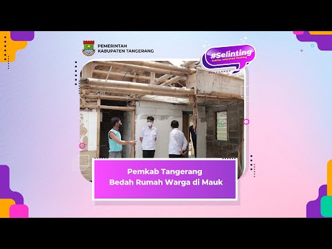 Pemkab Tangerang Bedah Rumah Warga di Mauk