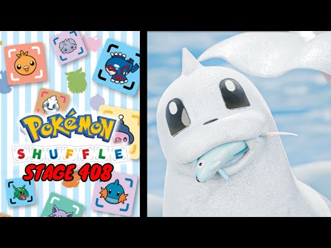 DEWGONG | POKEMON SHUFFLE MOBILE | STAGE 408 #dewgong