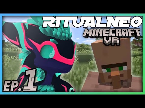 Minecraft VR | SURVIVAL | Let's play | Full body tracking | Episode 1 - Getting started! | Avali